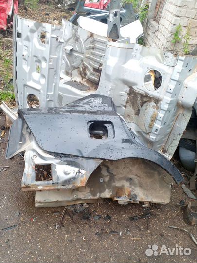 Крыло заднее правое левое chevrolet aveo t250 рест