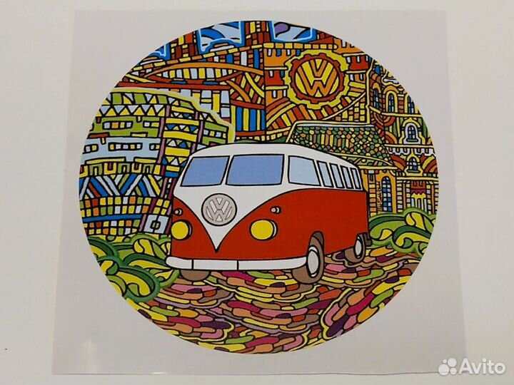 Раскрась свой Volkswagen. Коллекционная вещь