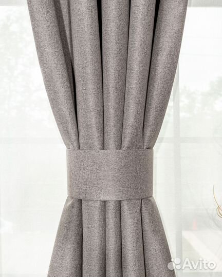 Шторы блэкаут Массимо турмалин