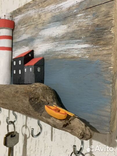 Ключница настенная из дерева