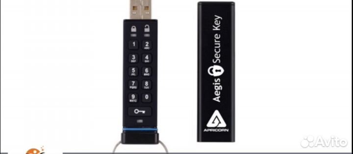 Флешка зашифрованный XTC-AES 256-bit