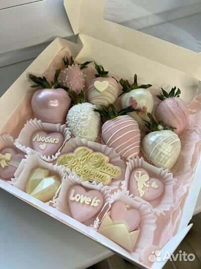 Подарочные наборы Клубника в Шоколаде