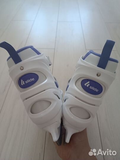 Коньки детские раздвижные 34-37