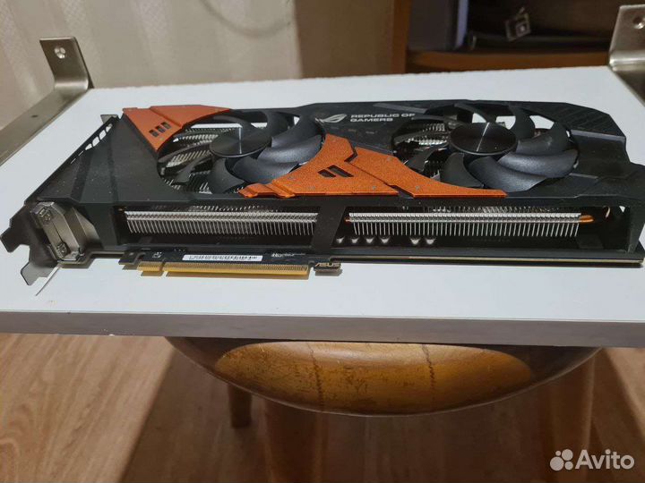 Видеокарта asus GTX 760 ROG mars