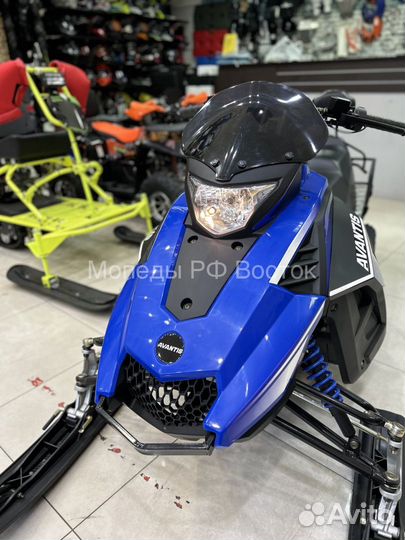 Снегоход Авантис Капитан 150сс Синий