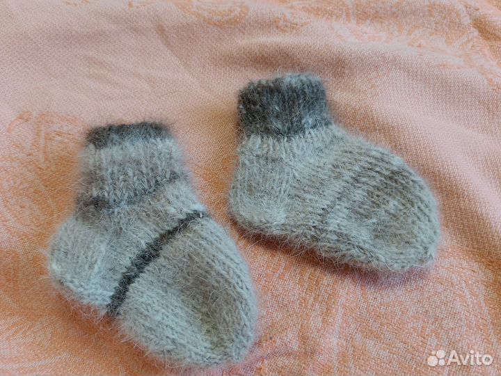 Носки из собачьей шерсти