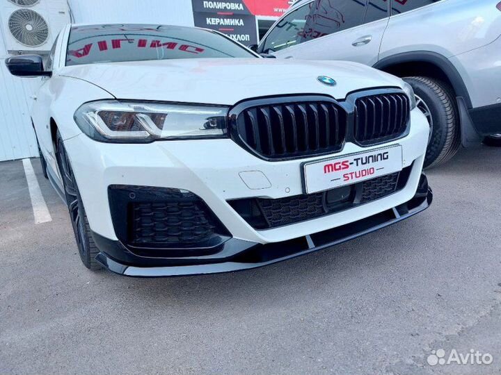 Губа Competition BMW 5 серия G30 рестайлинг бмв