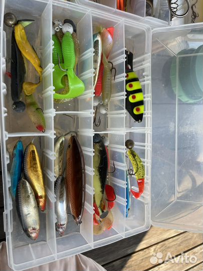 Рыболовные снасти набор бу