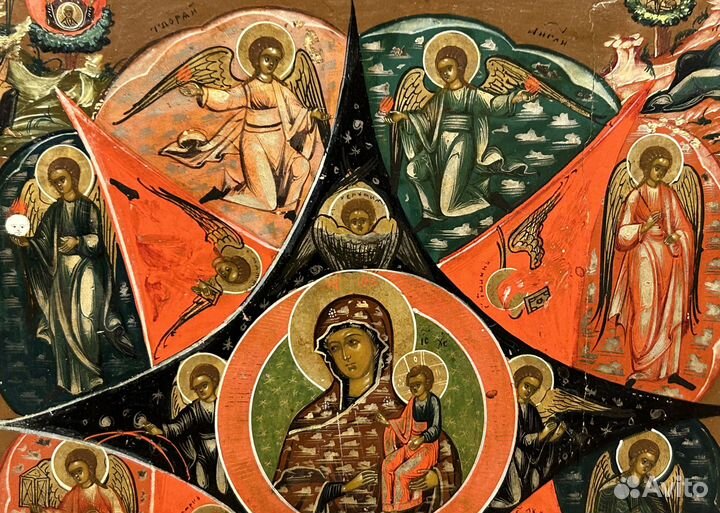 Икона Неопалимая Купина Гуслицы Ковчег