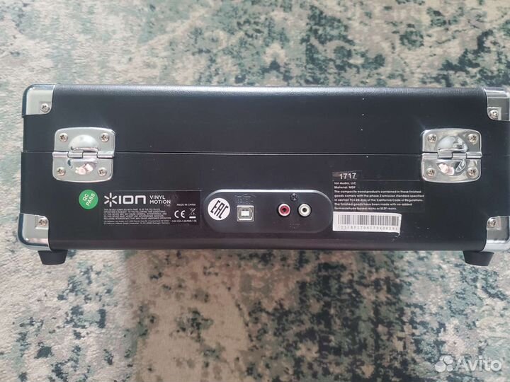 Виниловый проигрыватель Ion Vinyl Motion