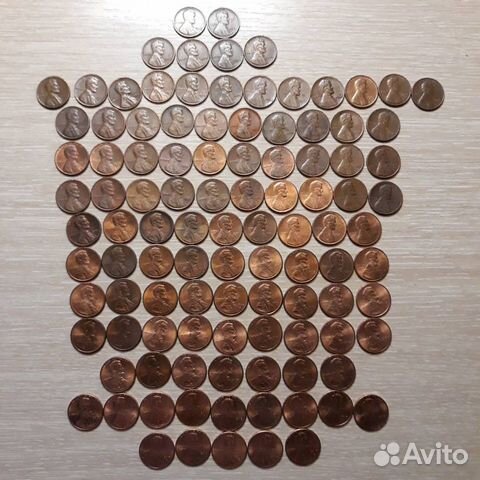 Монеты США погодовка