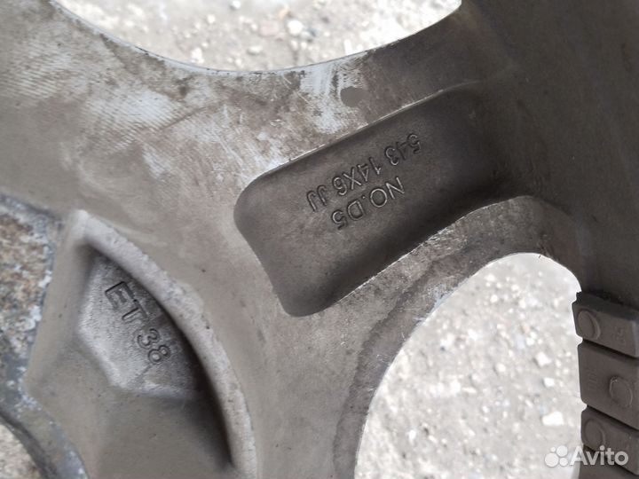 Диск R14 4x100 цо 57,1