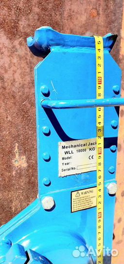 Аренда реечного домкрата 10 т с низким подхватом