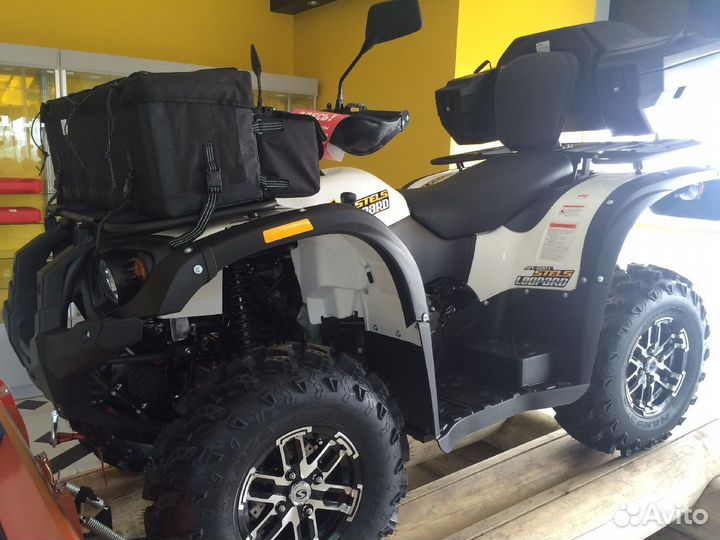 Квадроцикл Stels ATV 600 YS Leopard белый