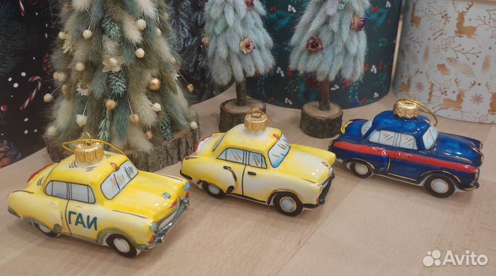 Лефортовский фарфор ёлочные игрушки