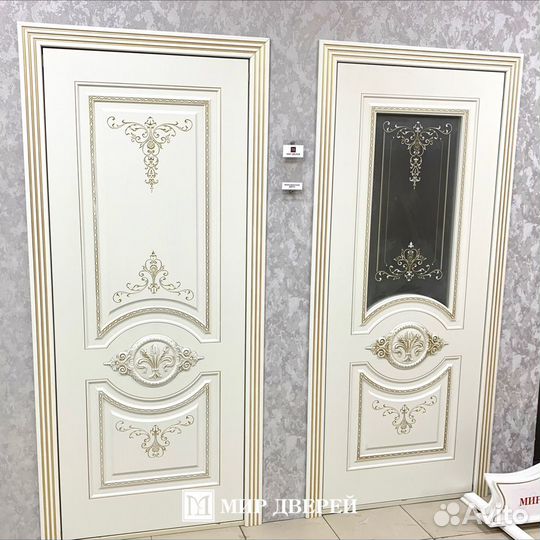 Двери межкомнатные «Изабелла золото» в рассрочку