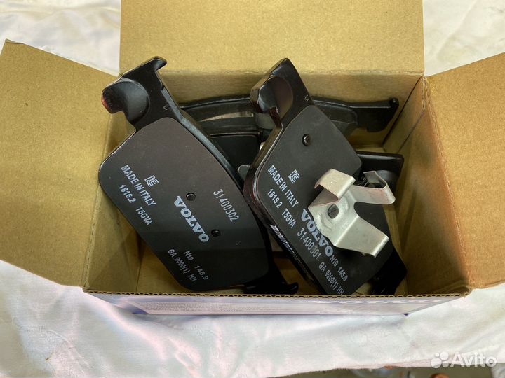 Тормозные колодки volvo SPA
