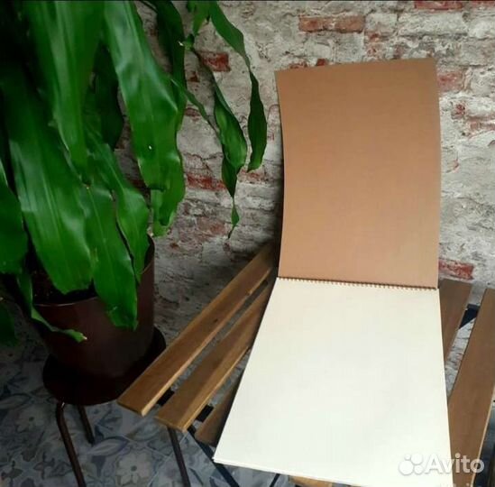 Блокнот ручной работы сосновая кость