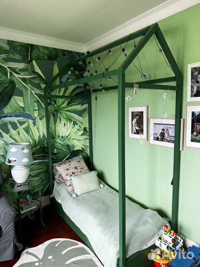 Детская кровать домик 160 *70