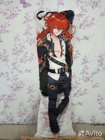 Дакимакура геншин Дилюк 10030