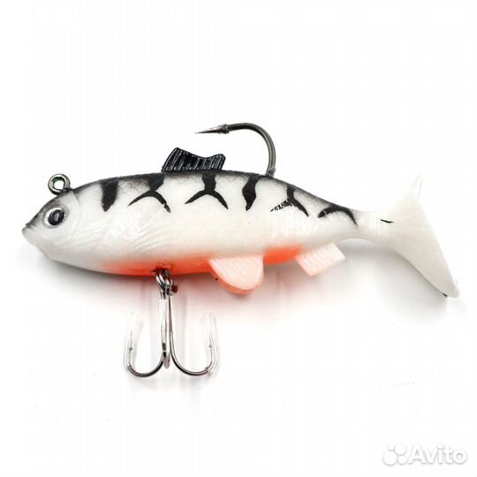 Приманка оснащенная Namazu PVC Carp 100мм 31гр