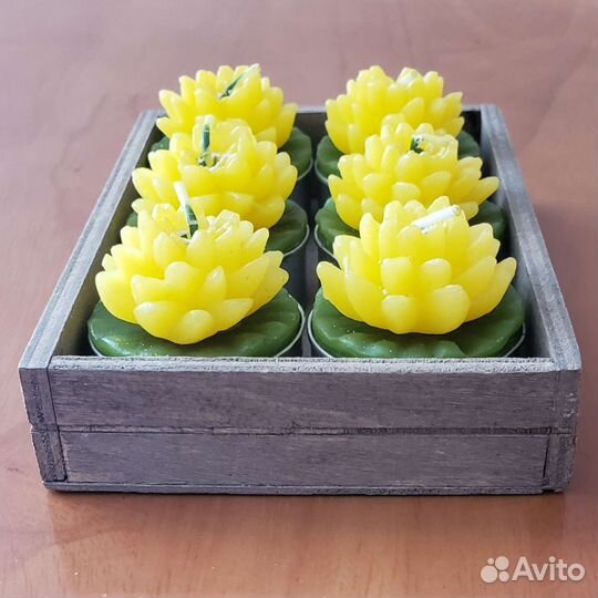 Новый набор Голландия свеча подсвечник 6 свечей