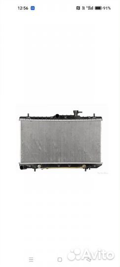 Радиатор охлаждения хендай Акцент автомат