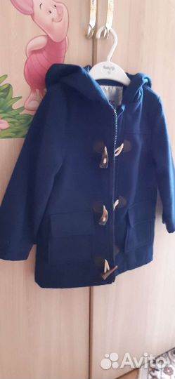 Пальто для мальчика 98