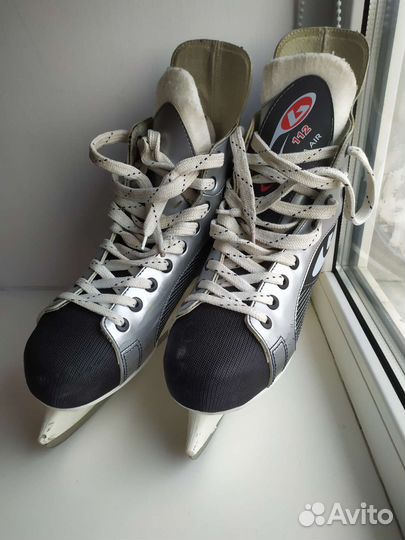 Коньки мужские Pulsar 112. 29,5см с чехлом