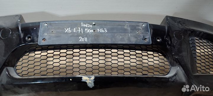 Передний бампер bmw x6m e71