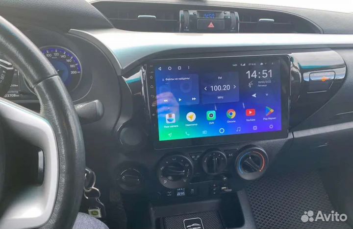 Андроид магнитолы для Toyota Hilux Pick Up 15-22гг