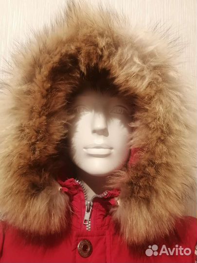 Подростковый пуховик рост 122 б/у