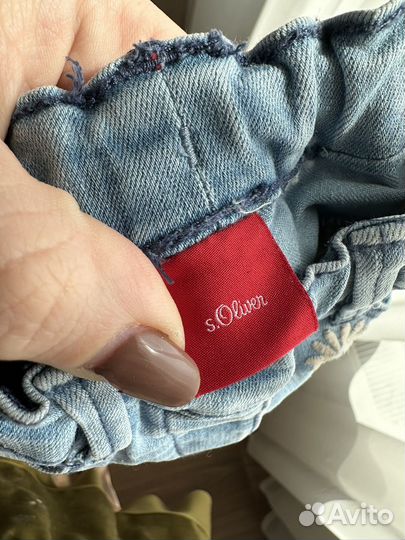 Джинсы для девочки 86