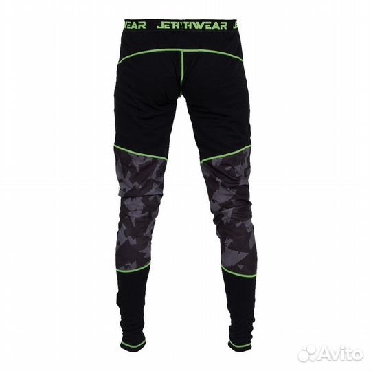 Леггинсы Jethwear Alpha Jet Black/Grey Camo J1772