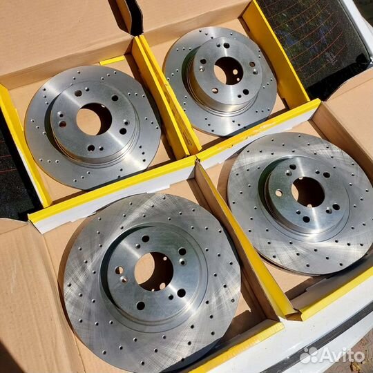 Перфорация тормозных дисков