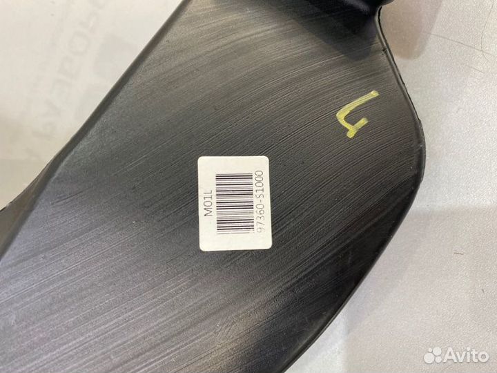 Воздуховод отопителя передний левый Hyundai Santa