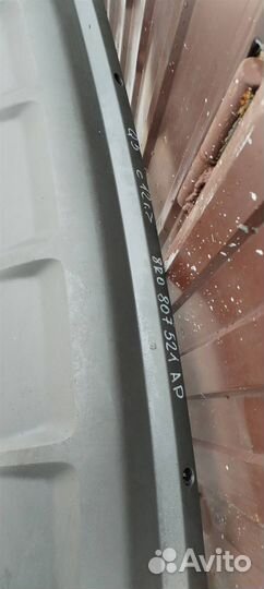 Юбка бампера задняя Audi Q5 8R 2009-2017