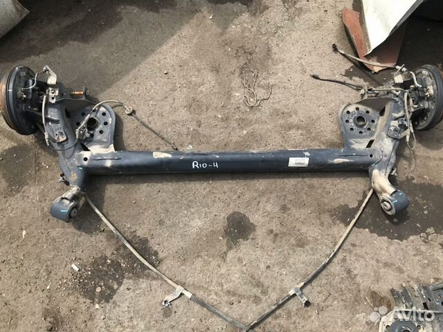 Задняя балка Kia Rio 4 Hyundai Solaris 2