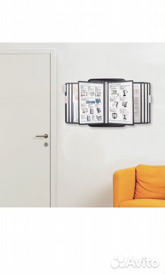 Демосистема настенная на 10 панелей А4, Brauberg