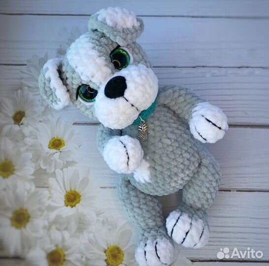 Оленёнок амигуруми игрушка ручная работа