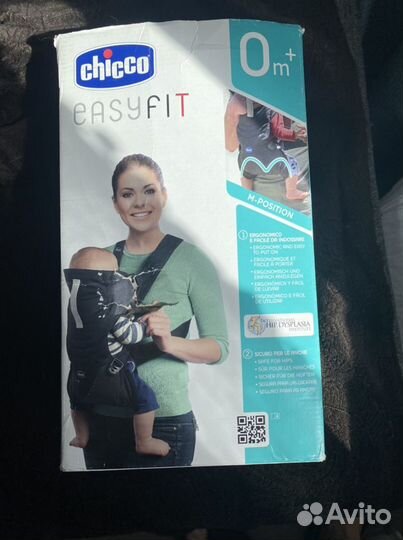Рюкзак переноска кенгуру chicco