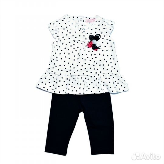 Туника с бриджами для девочки на лето. 74,86