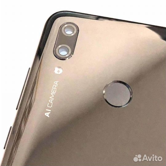 Задняя крышка+сканер P SMART 2019 Original Синий