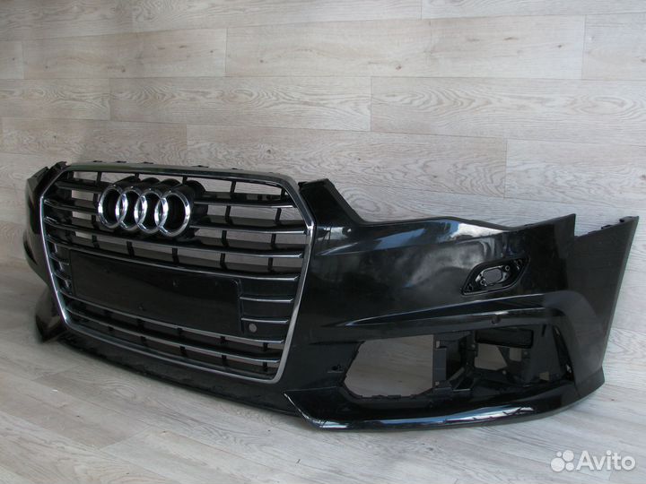Audi A6 C7 Бампер передний оригинал