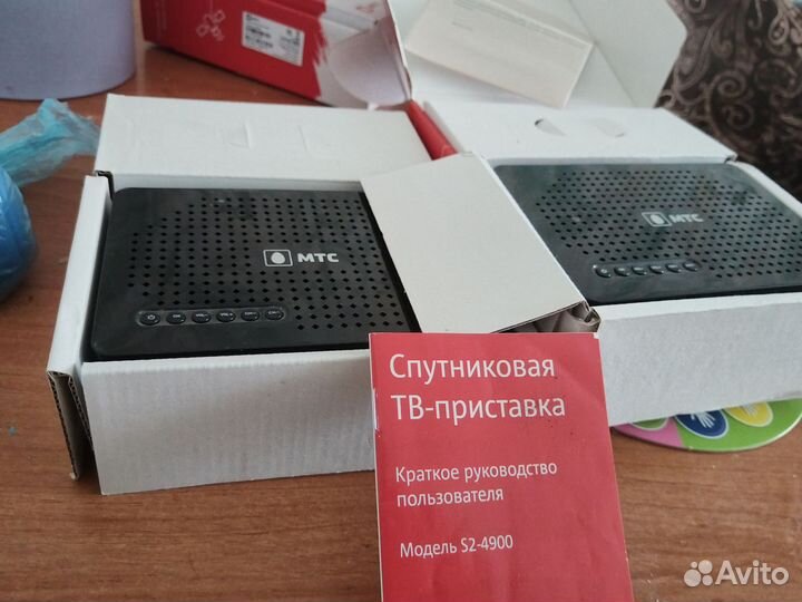 Спутниковая тв приставка МТС модель s2 4900