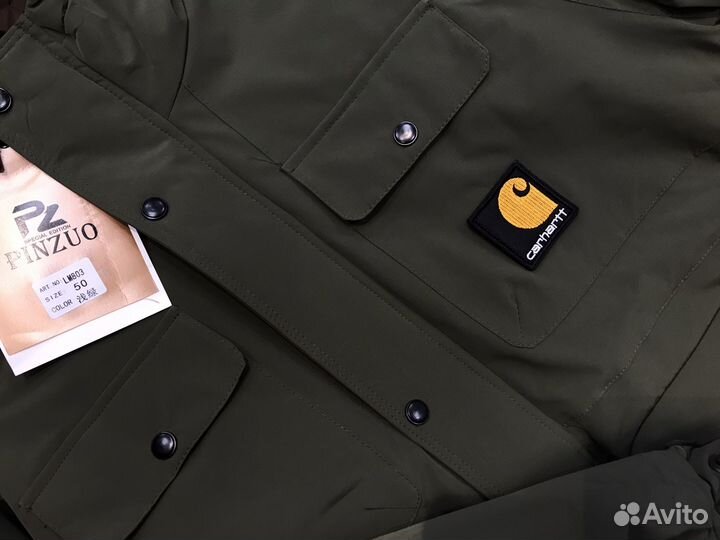 Куртка зимняя carhartt мужская теплая