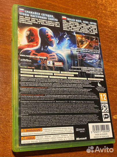 Spider man edge of time xbox 360