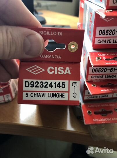 Ключи для замка Cisa
