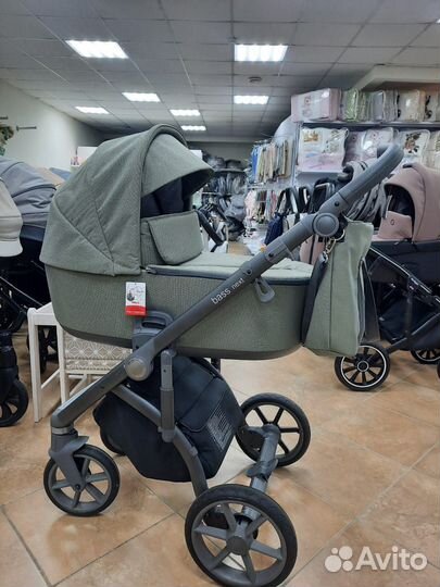 Roan Коляска 2 в1 Bass Next Misty mood/grey