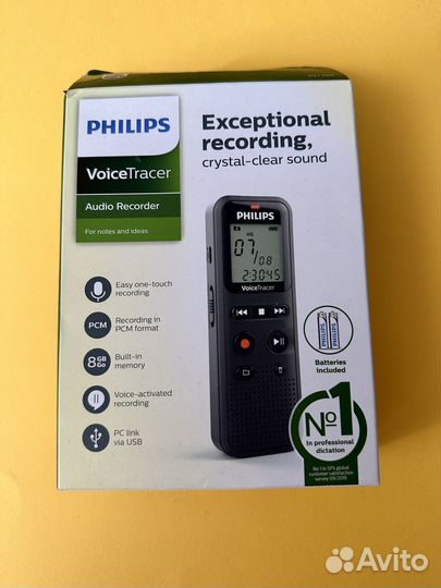 Диктофон philips DVT1160